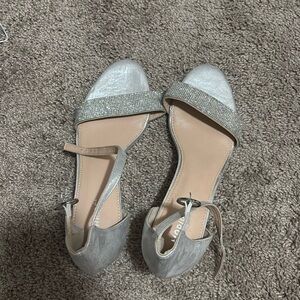 Maripe glitter heels platform